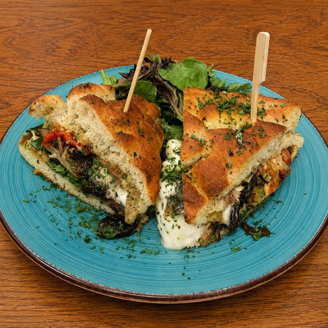 Roxx Grilled Mushroom Melt