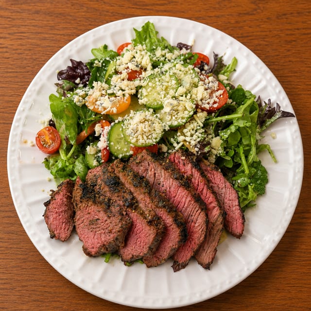 Black & Blue Salad.