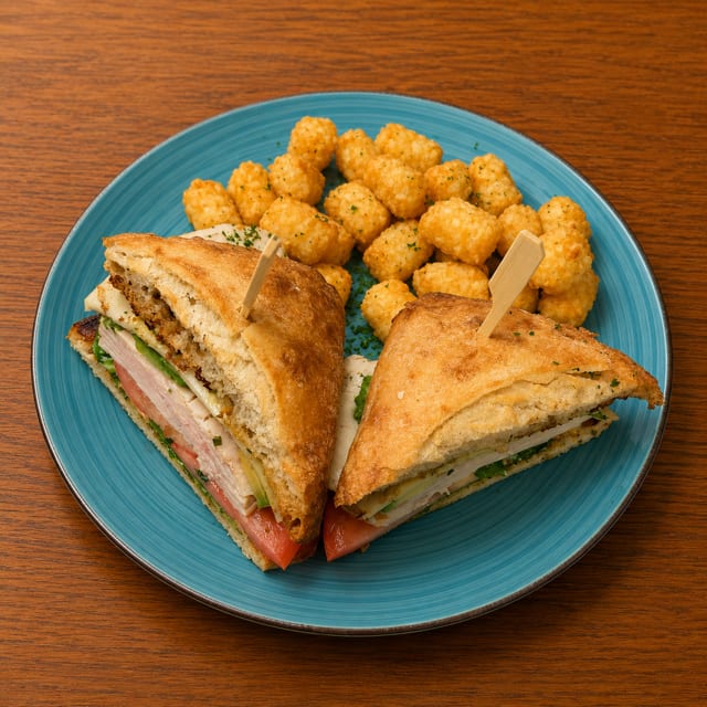 Roasted Turkey & Avocado Sandwich.