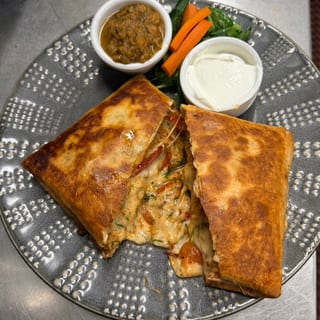 Crab and Chipotle Quesadilla
